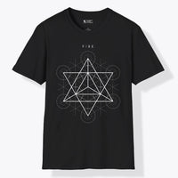 Xpress Your Passion Fire | Divine Proportions T-Shirt Black / S