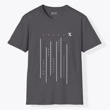 Xpress Your Passion Focus Vertical T-Shirt Charcoal / S