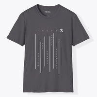Xpress Your Passion Focus Vertical T-Shirt Charcoal / S