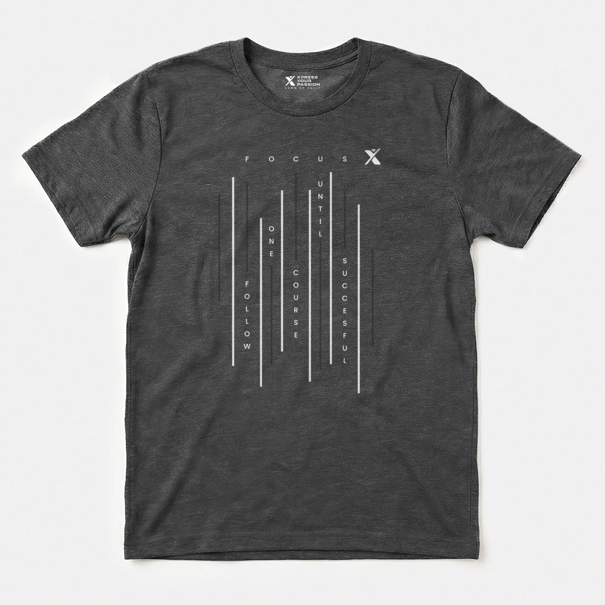 Xpress Your Passion Focus Vertical T-Shirt Dark Heather / S