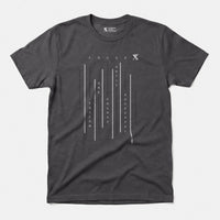 Xpress Your Passion Focus Vertical T-Shirt Charcoal / S