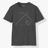 Xpress Your Passion Golden Ratio Rectangle | Divine Proportions T-Shirt Dark Heather / S