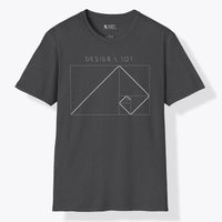 Xpress Your Passion Golden Ratio Rectangle | Divine Proportions T-Shirt Dark Heather / S