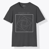 Xpress Your Passion Golden Ratio Square | Divine Proportions T-Shirt Dark Heather / S