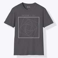 Xpress Your Passion Golden Ratio Square | Divine Proportions T-Shirt Charcoal / S