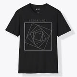 Xpress Your Passion Golden Ratio Square | Divine Proportions T-Shirt Black / S
