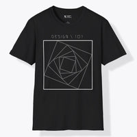 Xpress Your Passion Golden Ratio Square | Divine Proportions T-Shirt Black / S