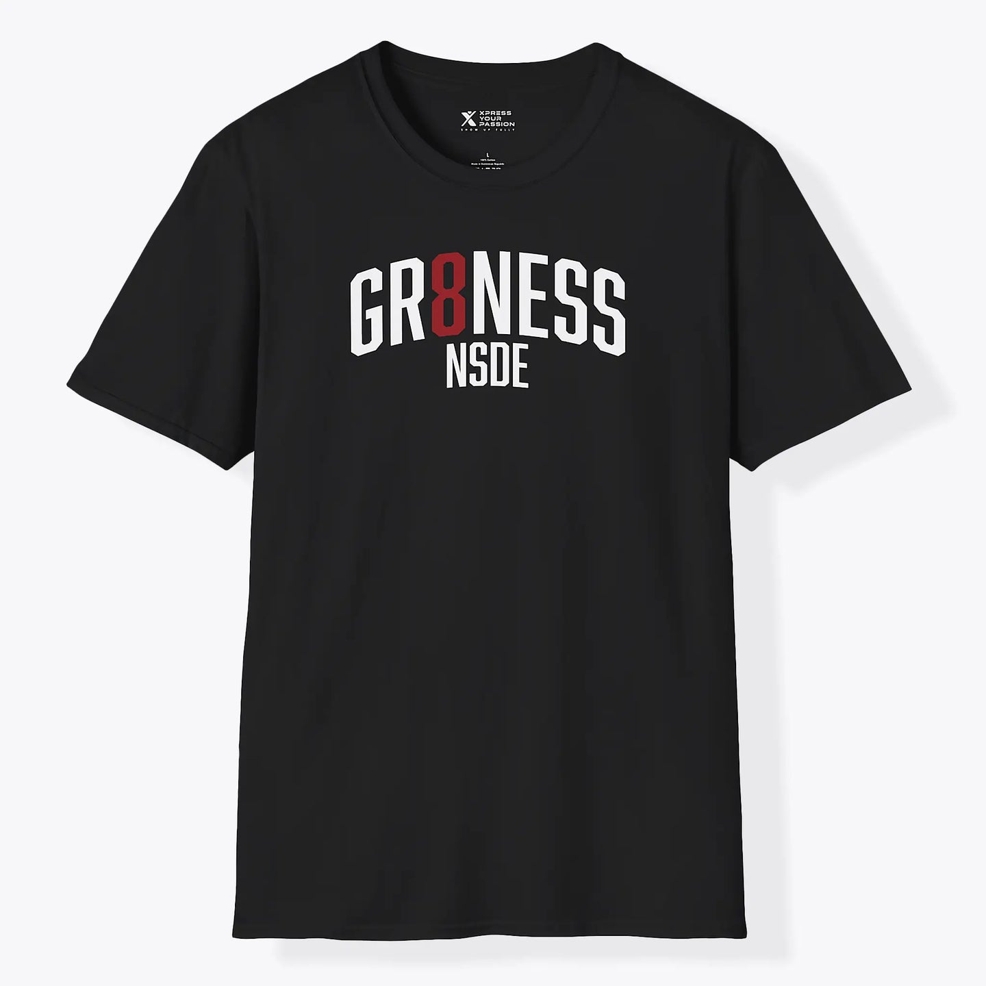 Xpress Your Passion Greatness Inside T-Shirt Black / S