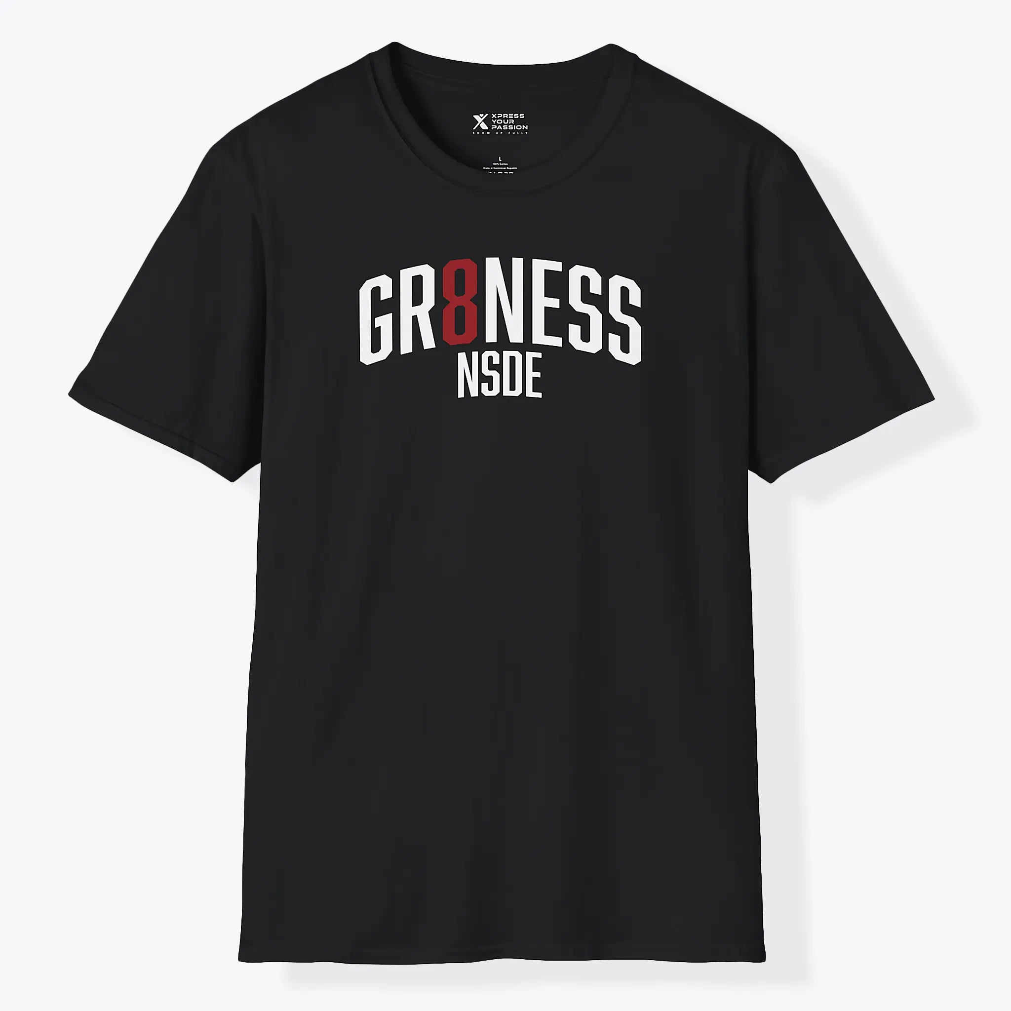 Xpress Your Passion Greatness Inside T-Shirt Black / S