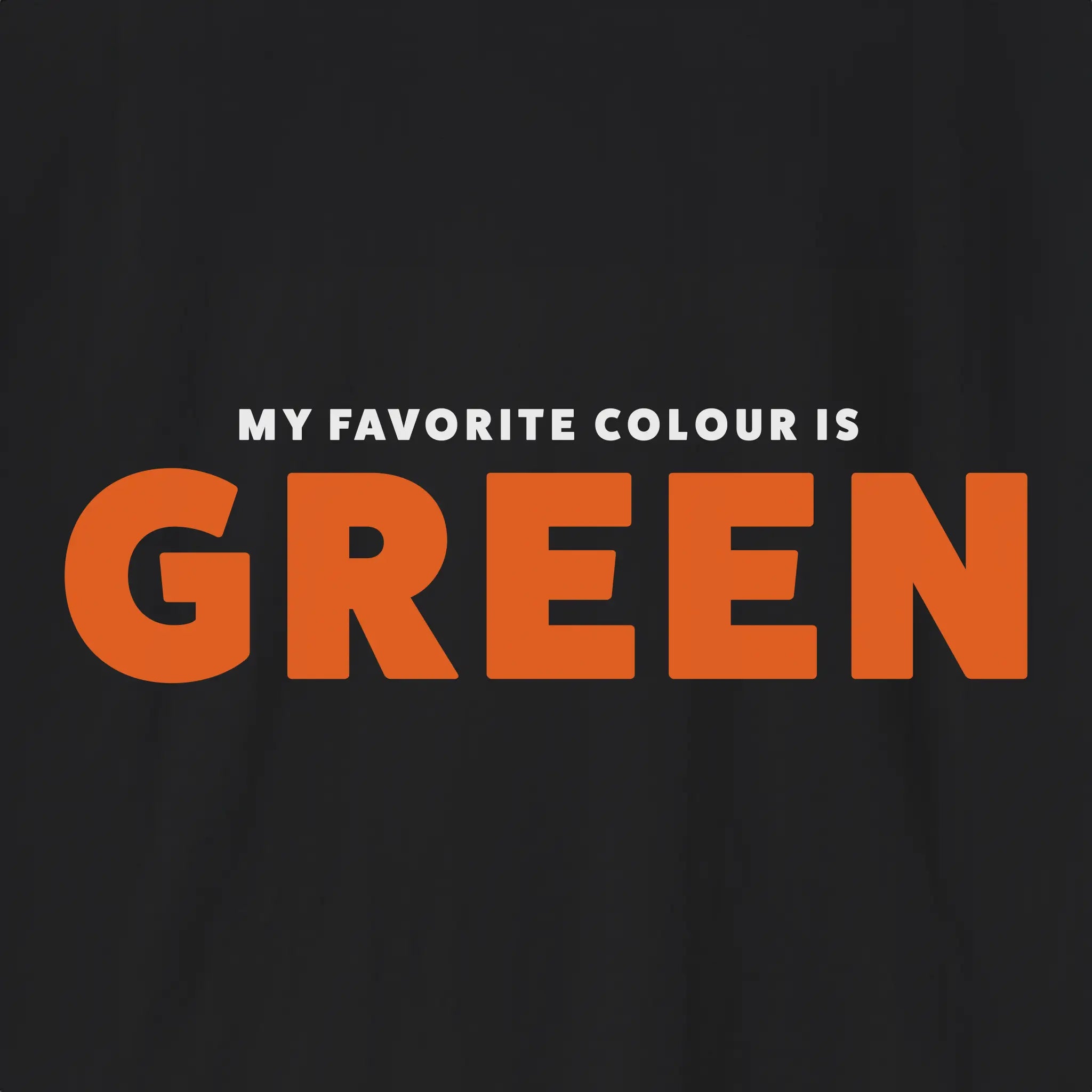Xpress Your Passion Green Orange T-Shirt
