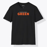 Xpress Your Passion Green Orange T-Shirt Black / S