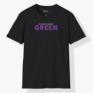 Xpress Your Passion Green Purple T-Shirt Black / S