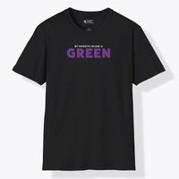 Xpress Your Passion Green Purple T-Shirt Black / S