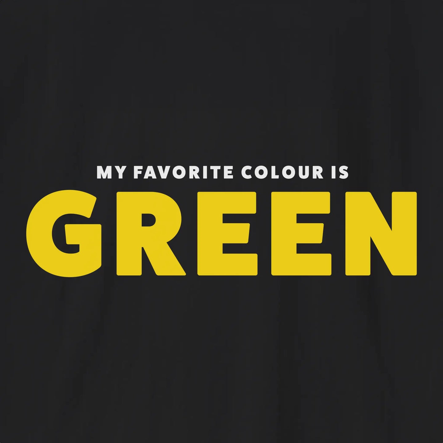 Xpress Your Passion Green Yellow T-Shirt