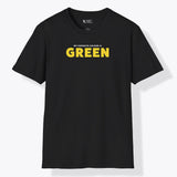 Xpress Your Passion Green Yellow T-Shirt Black / S