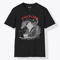 Xpress Your Passion Haruki | Creative Ninja T-Shirt Black / S