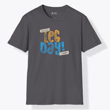 Xpress Your Passion Leg Day T-Shirt Charcoal / S