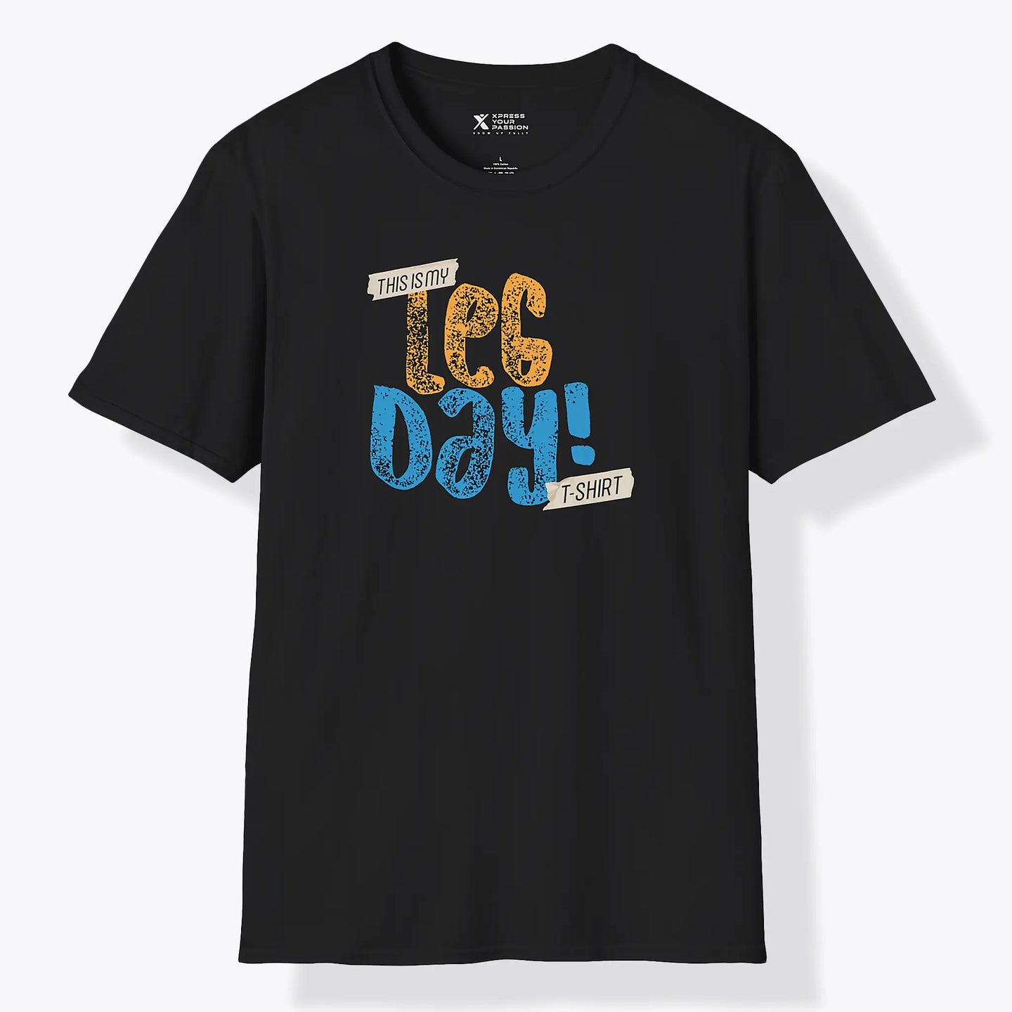 Xpress Your Passion Leg Day T-Shirt Black / S