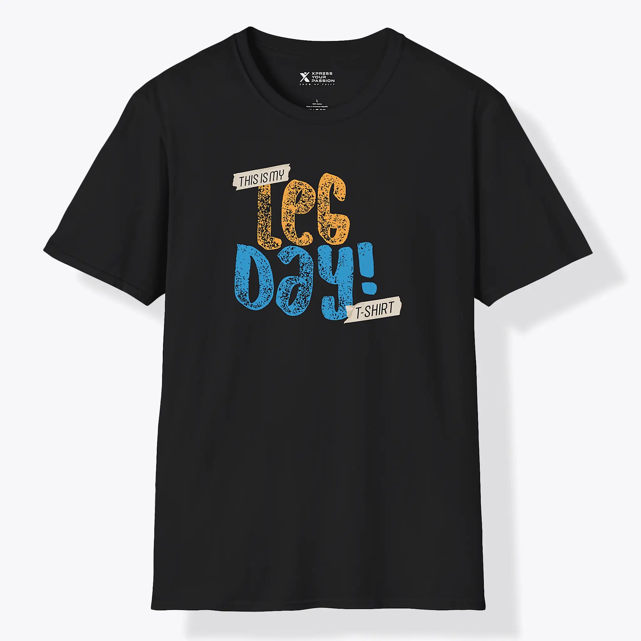 Xpress Your Passion Leg Day T-Shirt Black / S