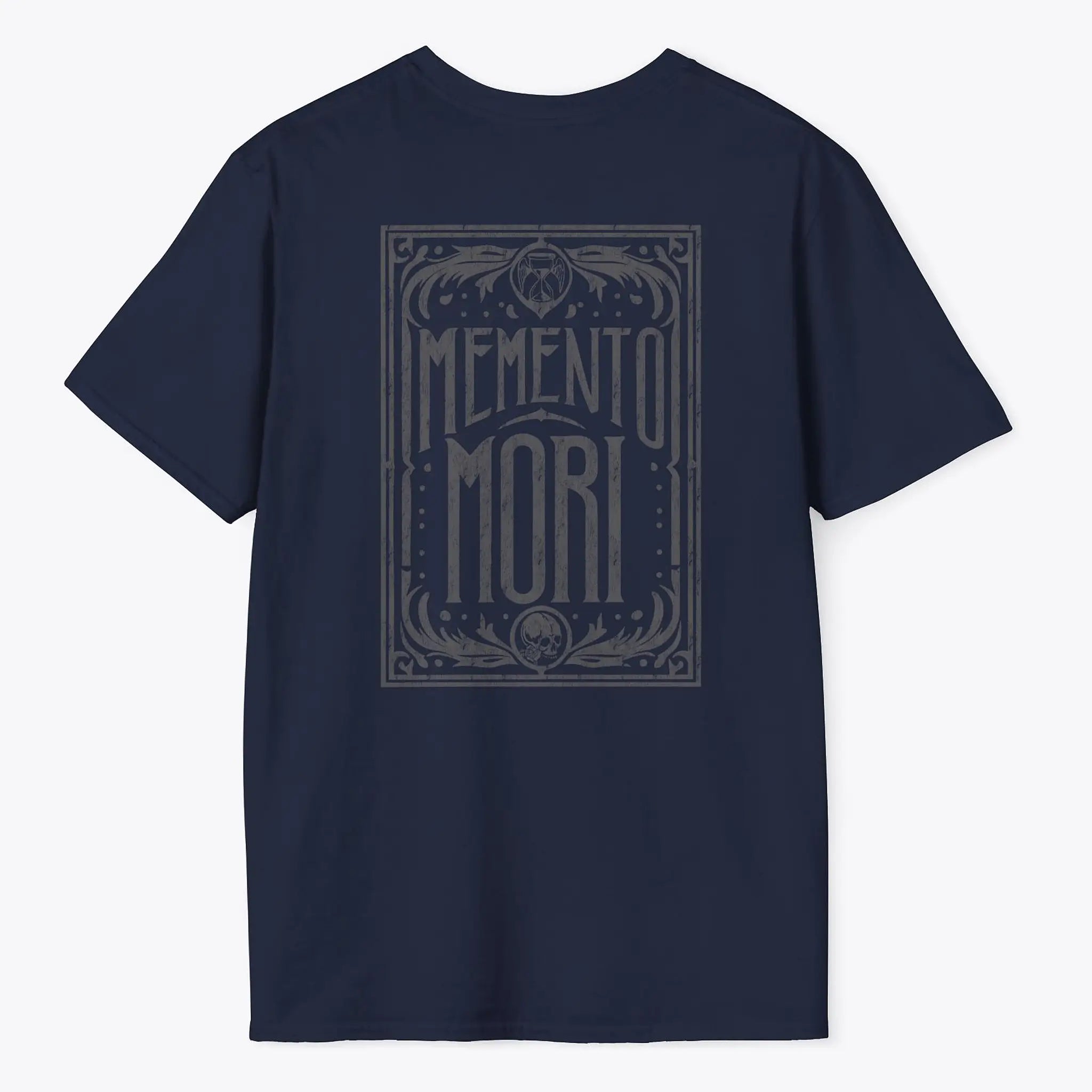 Xpress Your Passion Memento Mori T-Shirt Navy / S