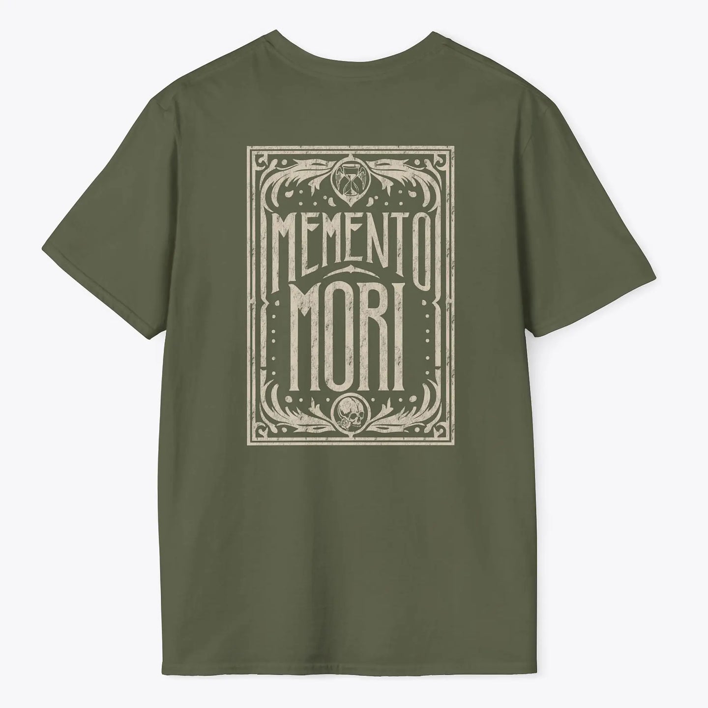 Xpress Your Passion Memento Mori T-Shirt Military Green / S