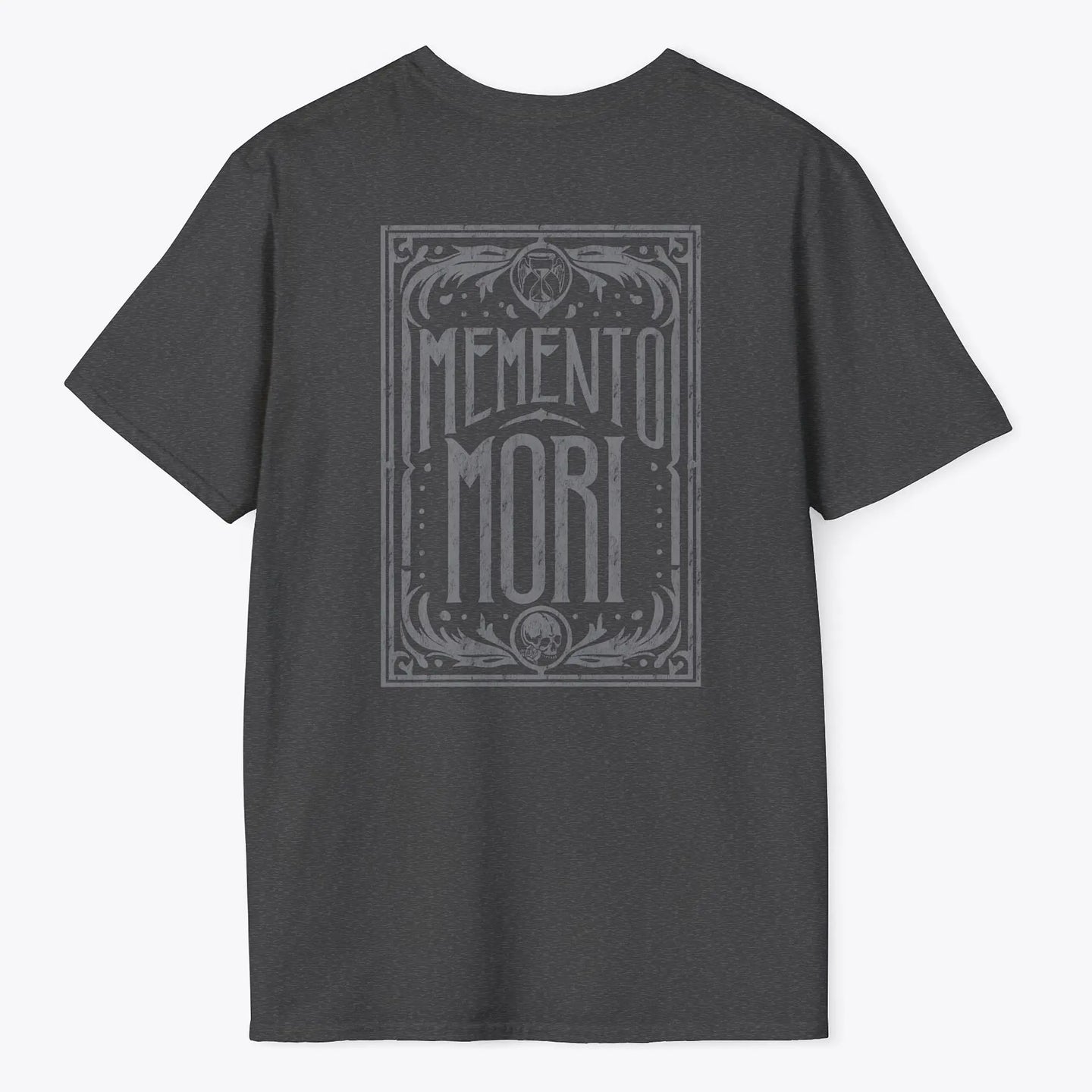 Xpress Your Passion Memento Mori T-Shirt Dark Heather / S