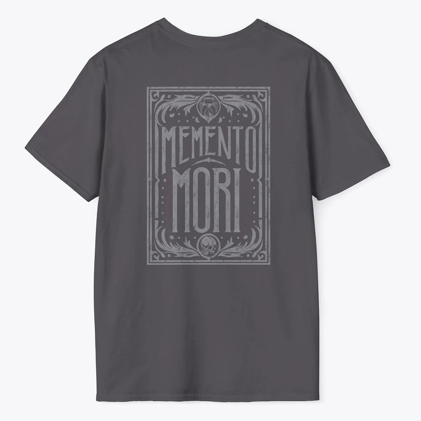 Xpress Your Passion Memento Mori T-Shirt Charcoal / S