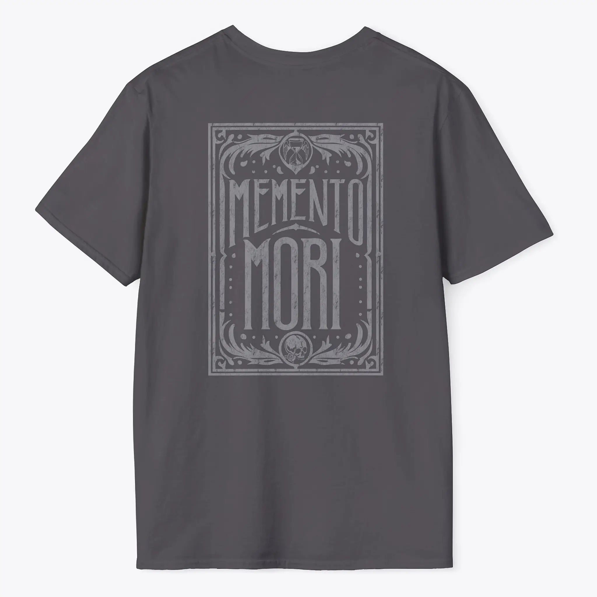 Xpress Your Passion Memento Mori T-Shirt Charcoal / S