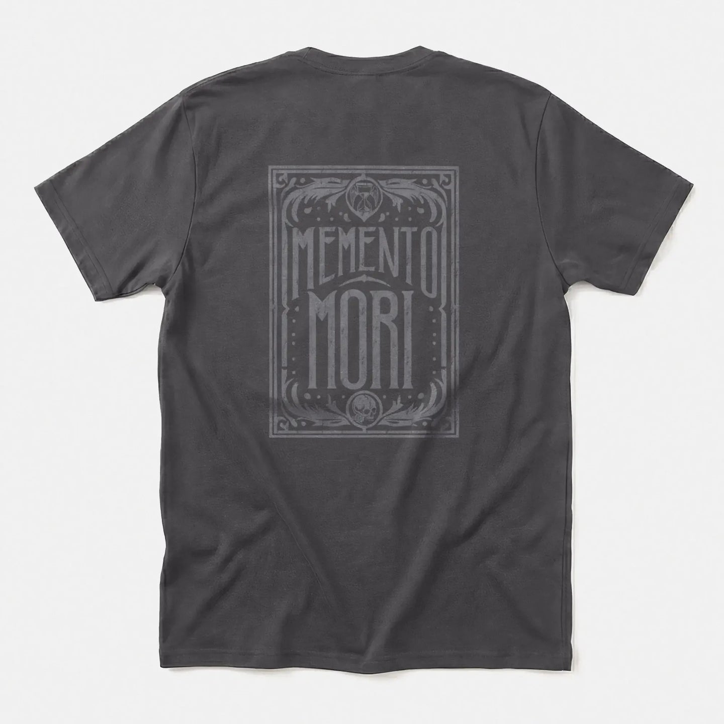 Xpress Your Passion Memento Mori T-Shirt Charcoal / S