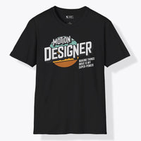 Xpress Your Passion Motion Designer Super-power T-Shirt Black / S