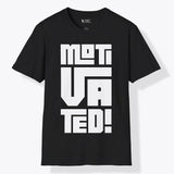 Xpress Your Passion Motivated | Bold T-Shirt Black / S