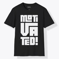 Xpress Your Passion Motivated | Bold T-Shirt Black / S