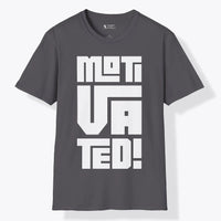 Xpress Your Passion Motivated | Bold T-Shirt Charcoal / S