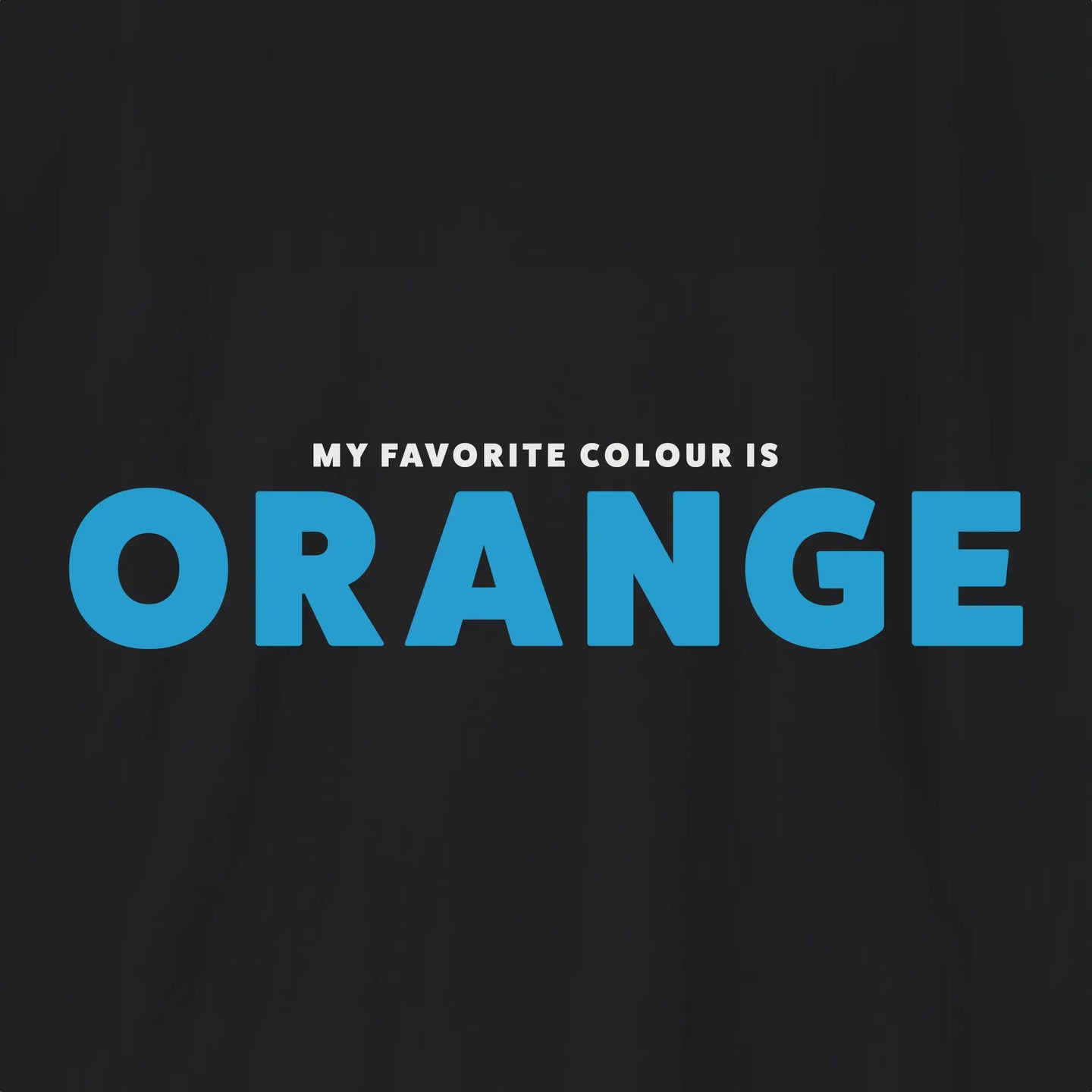 Xpress Your Passion Orange Blue T-Shirt