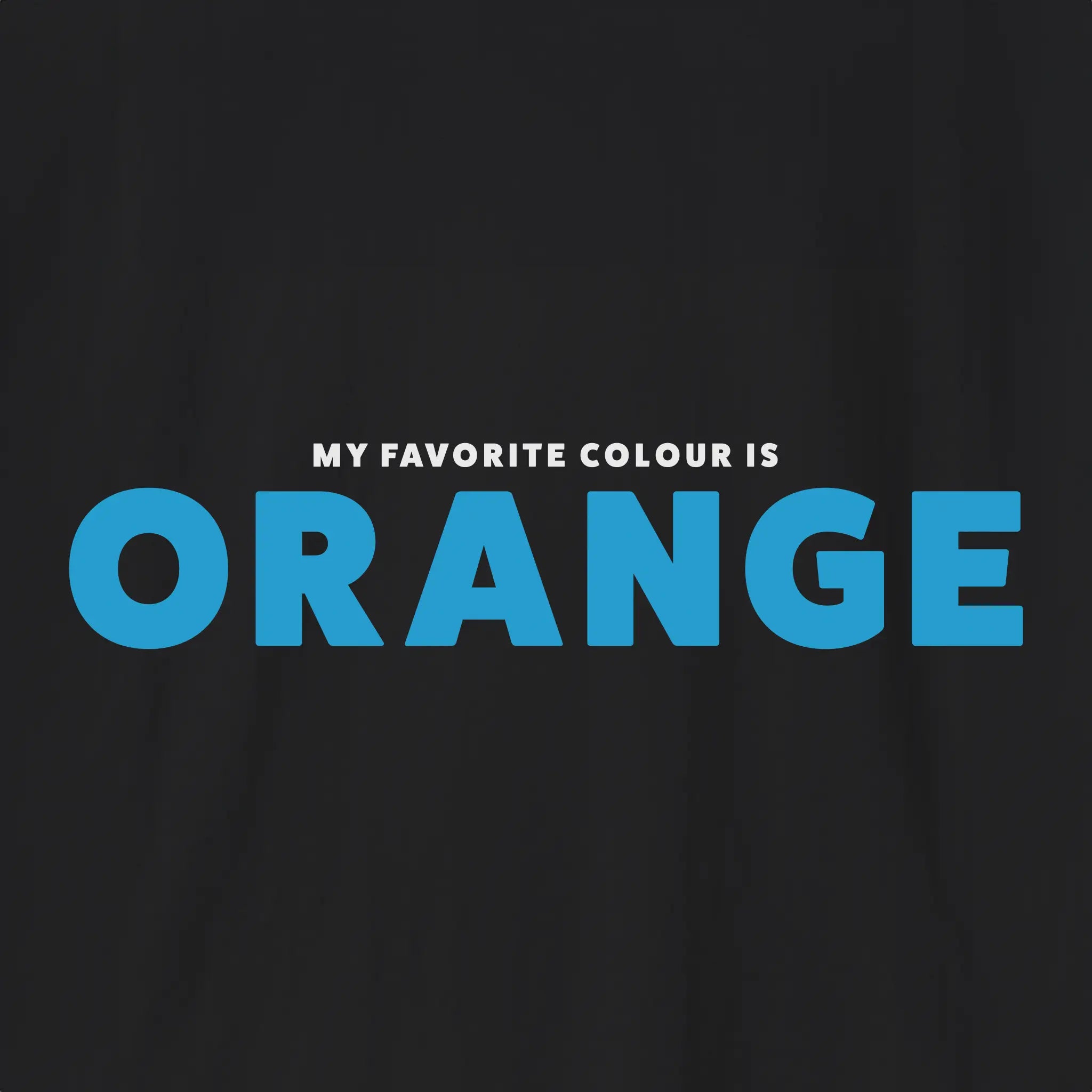 Xpress Your Passion Orange Blue T-Shirt