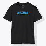 Xpress Your Passion Orange Blue T-Shirt Black / S