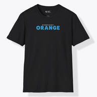 Xpress Your Passion Orange Blue T-Shirt Black / S