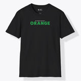 Xpress Your Passion Orange Green T-Shirt Black / S