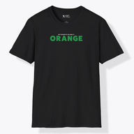 Xpress Your Passion Orange Green T-Shirt Black / S
