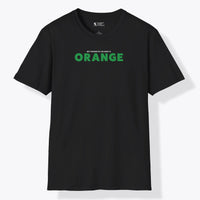 Xpress Your Passion Orange Green T-Shirt Black / S