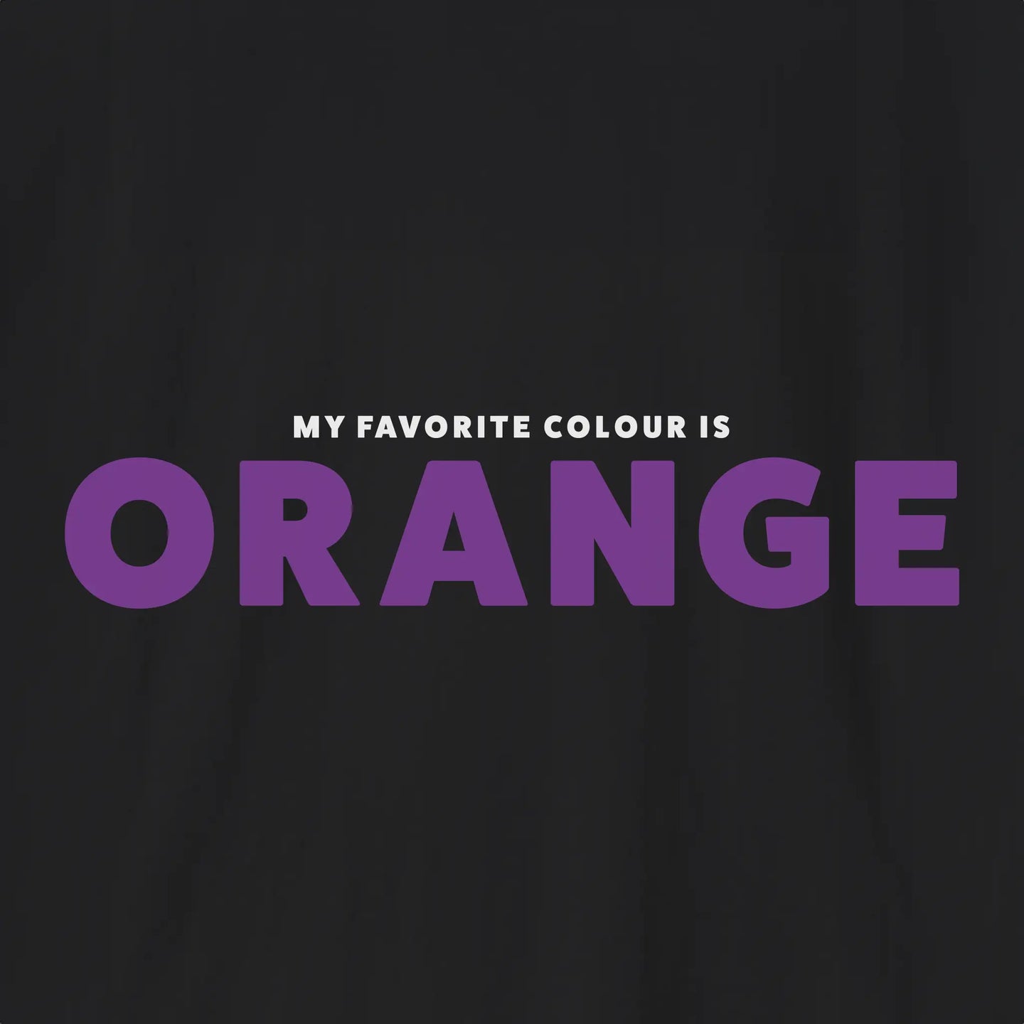 Xpress Your Passion Orange Purple T-Shirt