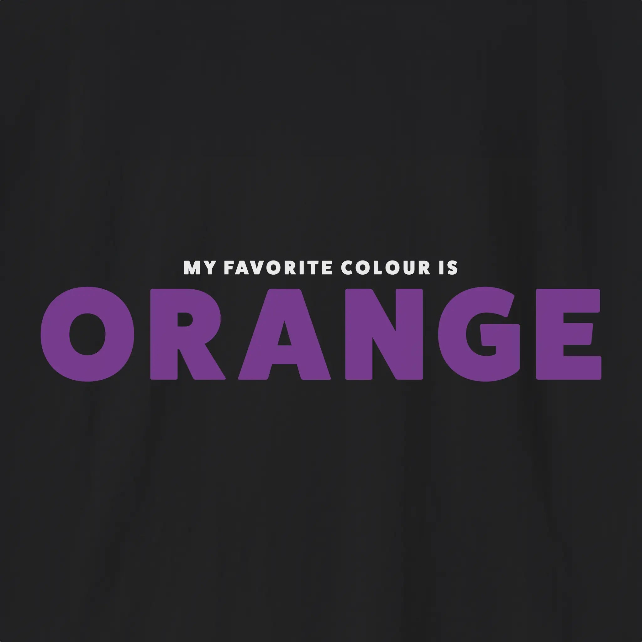 Xpress Your Passion Orange Purple T-Shirt