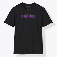 Xpress Your Passion Orange Purple T-Shirt Black / S