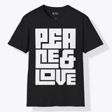 Xpress Your Passion Peace & Love | Bold T-Shirt Black / S