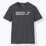 Xpress Your Passion Positivity On T-Shirt Dark Heather / S