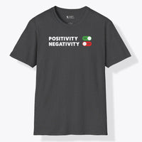 Xpress Your Passion Positivity On T-Shirt Dark Heather / S