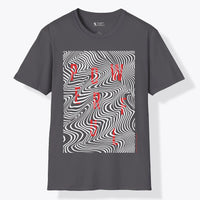Xpress Your Passion Powerful | Between The Lines T-Shirt Charcoal / S