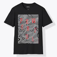 Xpress Your Passion Powerful | Between The Lines T-Shirt Black / S