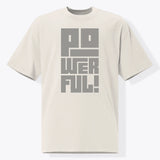 Xpress Your Passion Powerful | Bold (Oversized Boxy) T-shirt Faded Bone / S