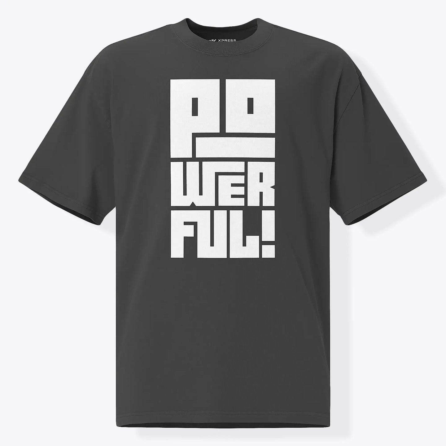 Xpress Your Passion Powerful | Bold (Oversized Boxy) T-shirt Faded Black / S